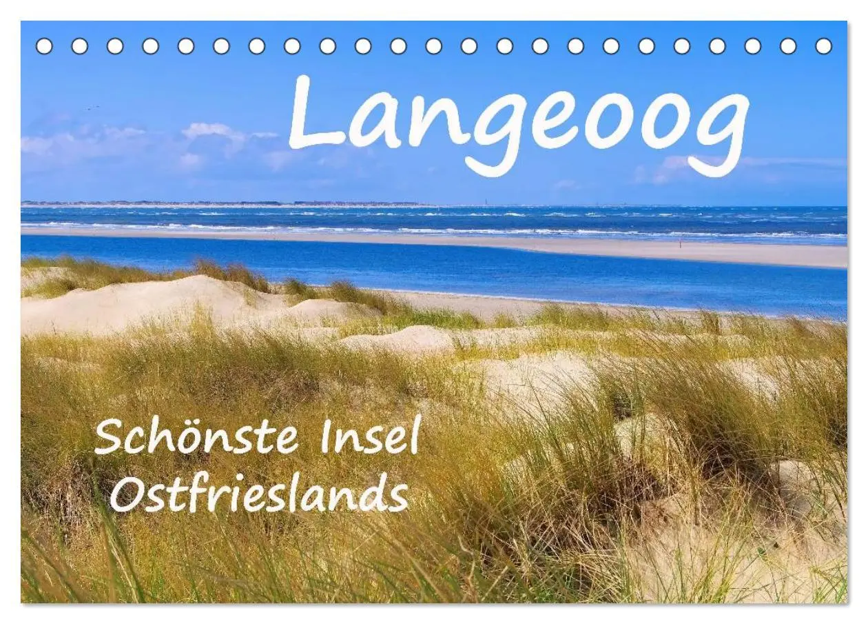 Cover: 9783516057867 | Langeoog - Schönste Insel Ostfrieslands (Tischkalender 2026 DIN A5...