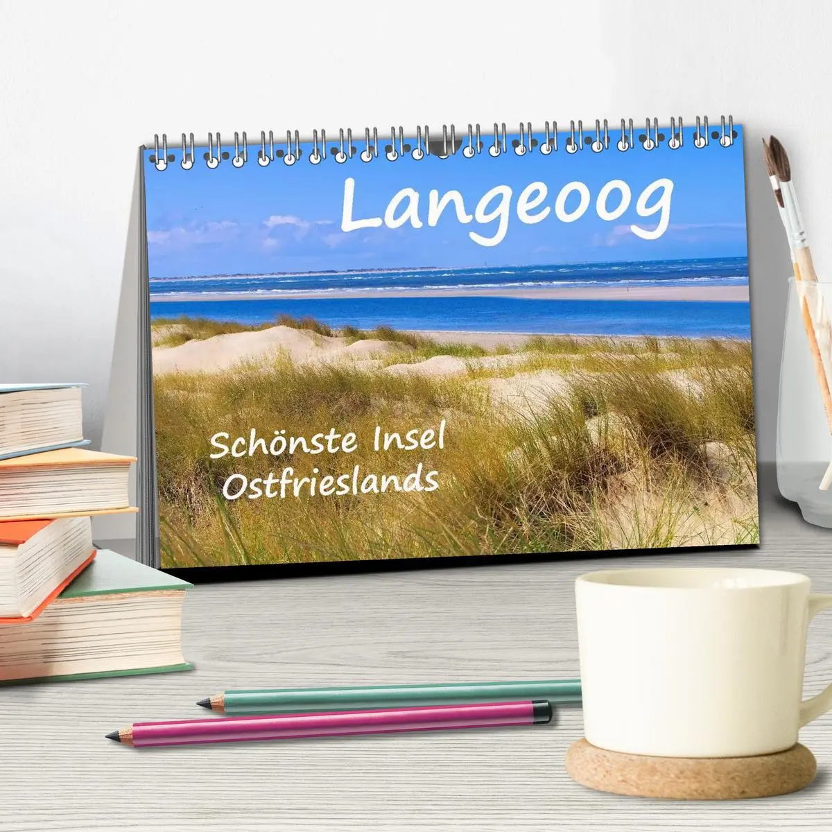 Bild: 9783516057867 | Langeoog - Schönste Insel Ostfrieslands (Tischkalender 2026 DIN A5...