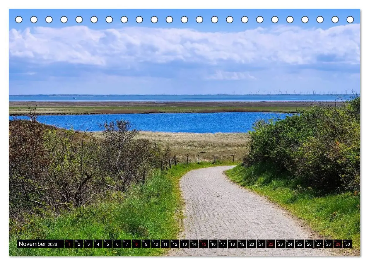 Bild: 9783516057867 | Langeoog - Schönste Insel Ostfrieslands (Tischkalender 2026 DIN A5...