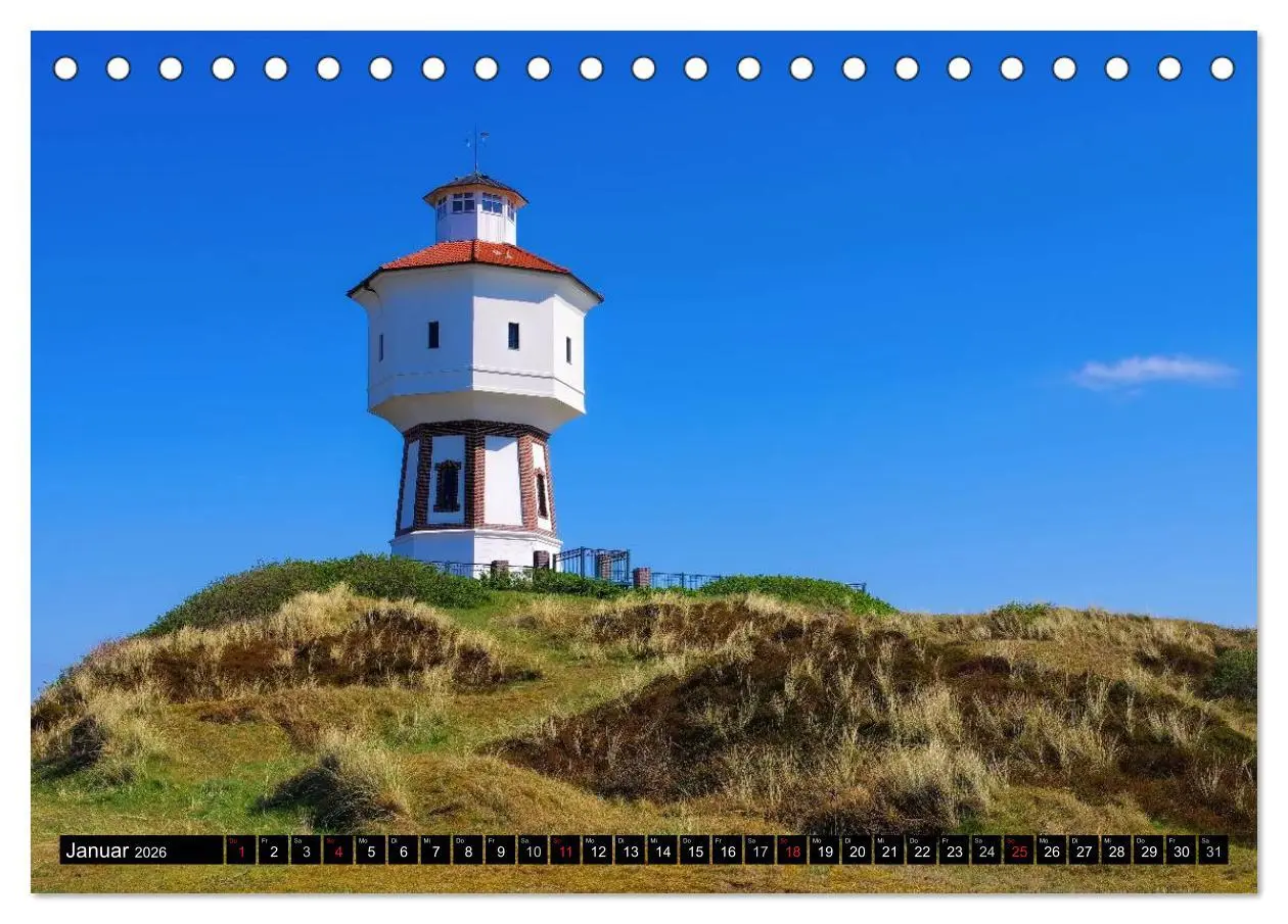 Bild: 9783516057867 | Langeoog - Schönste Insel Ostfrieslands (Tischkalender 2026 DIN A5...