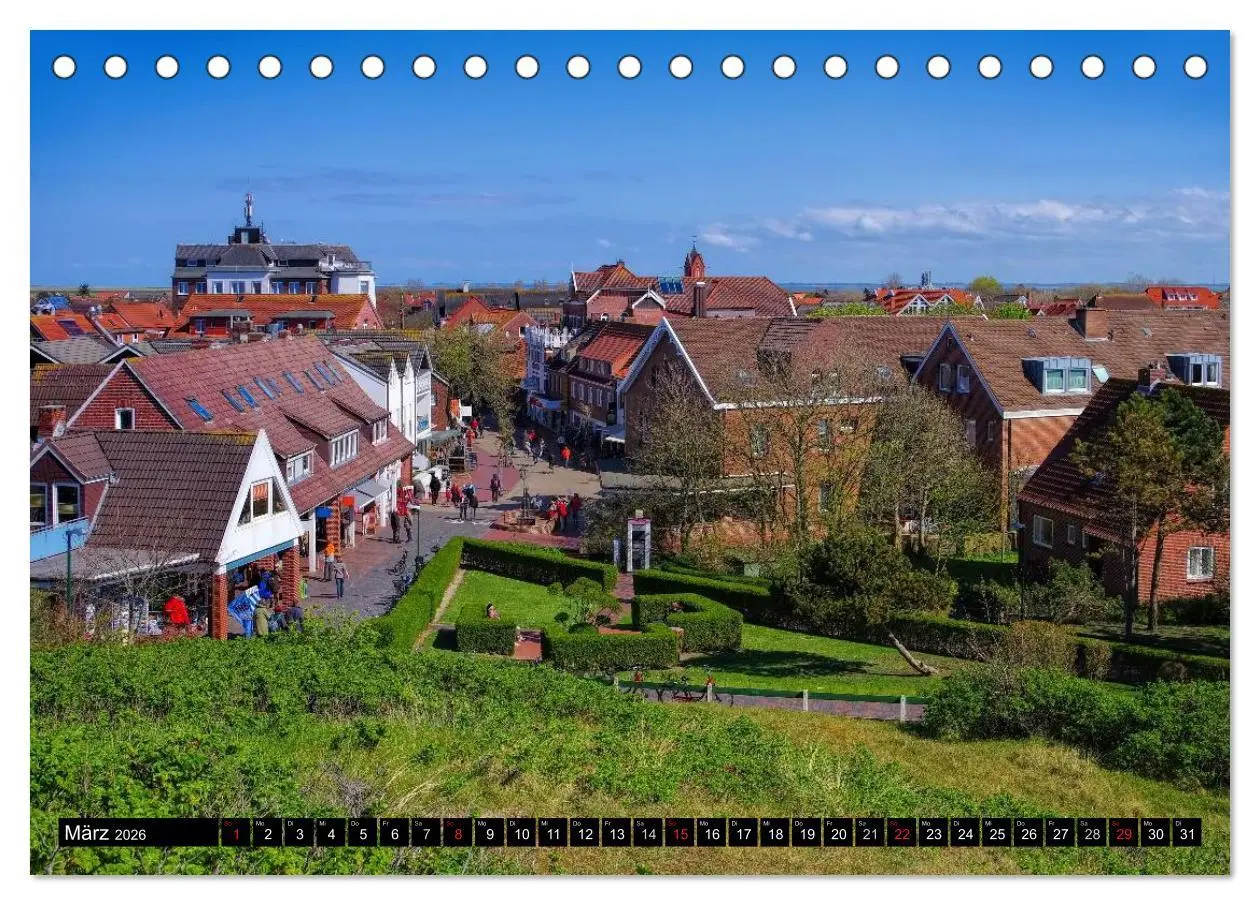 Bild: 9783516057867 | Langeoog - Schönste Insel Ostfrieslands (Tischkalender 2026 DIN A5...