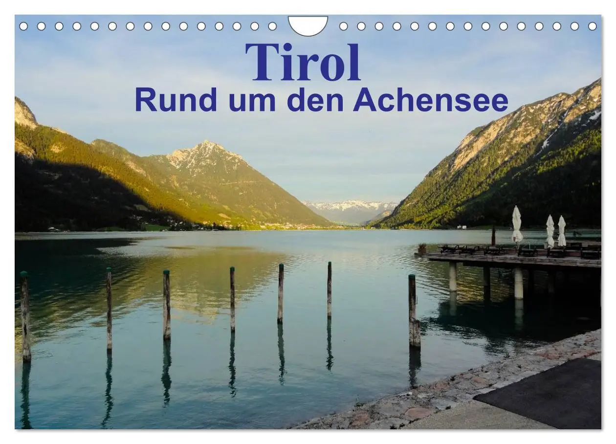 Cover: 9783516127867 | Tirol - Rund um den Achensee (Wandkalender 2026 DIN A4 quer),...