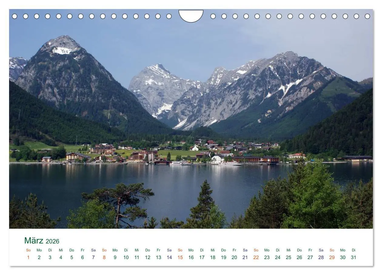Bild: 9783516127867 | Tirol - Rund um den Achensee (Wandkalender 2026 DIN A4 quer),...