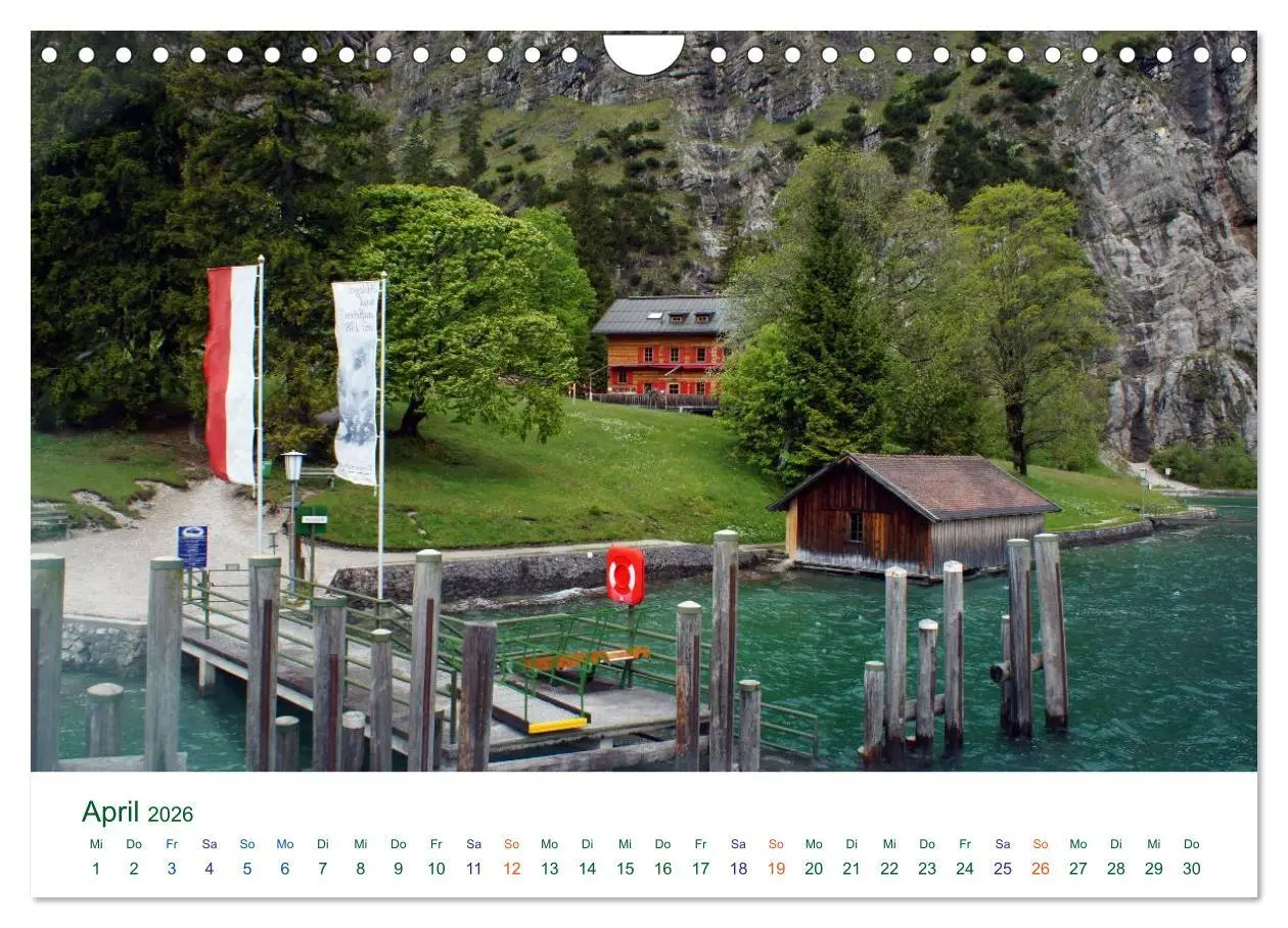 Bild: 9783516127867 | Tirol - Rund um den Achensee (Wandkalender 2026 DIN A4 quer),...