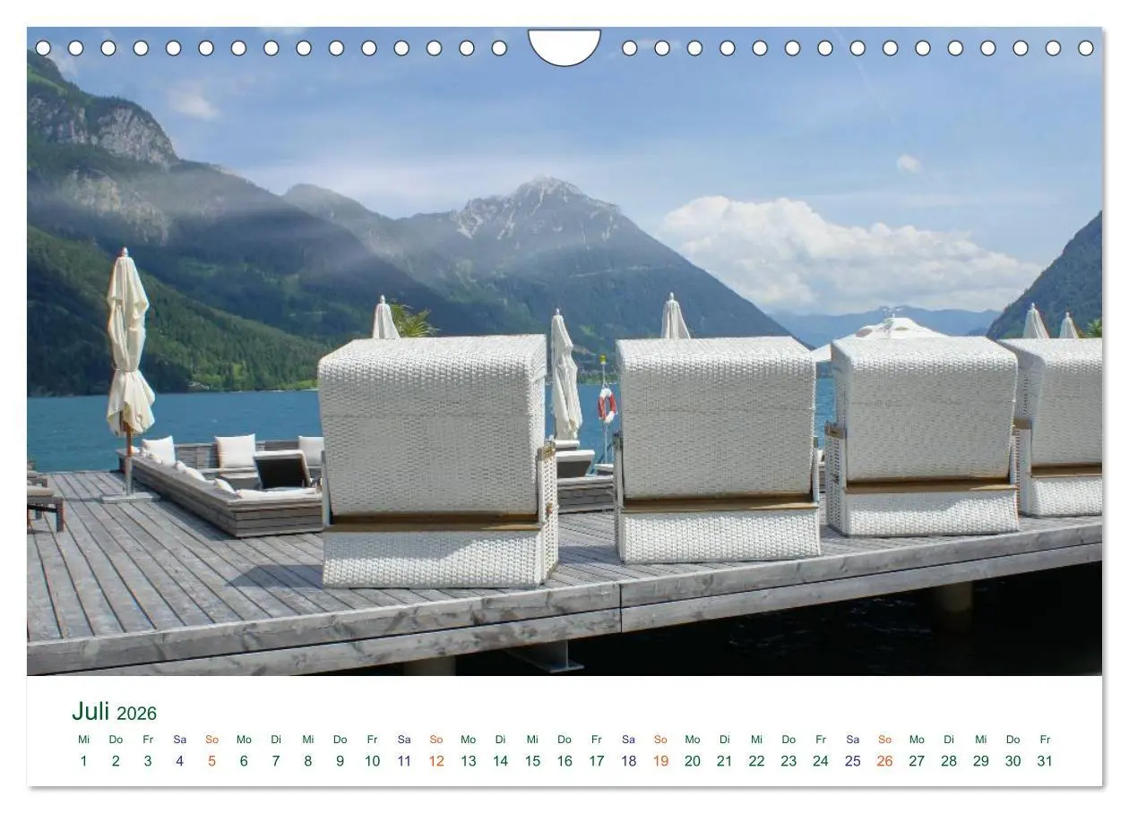 Bild: 9783516127867 | Tirol - Rund um den Achensee (Wandkalender 2026 DIN A4 quer),...