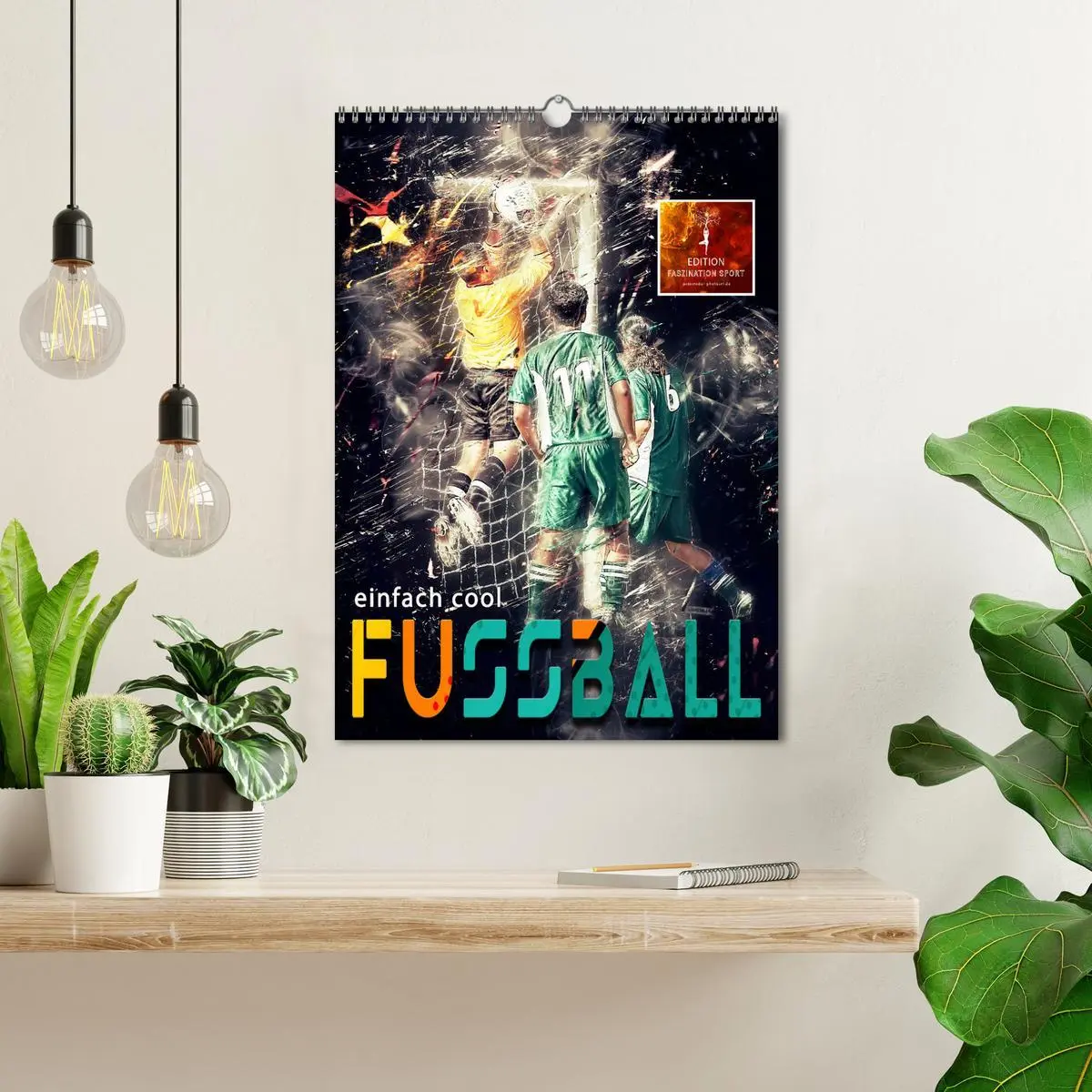 Bild: 9783516367867 | Fussball - einfach cool (Wandkalender 2026 DIN A3 hoch), CALVENDO...