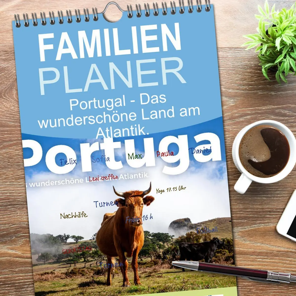 Bild: 9783516507867 | Familienplaner 2026 - Portugal - Das wunderschöne Land am Atlantik....
