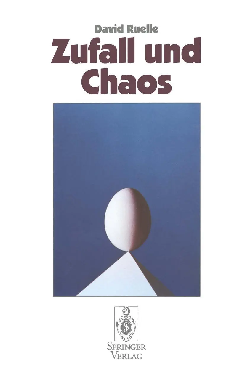Cover: 9783540577867 | Zufall und Chaos | David Ruelle | Taschenbuch | ix | Deutsch | 1994