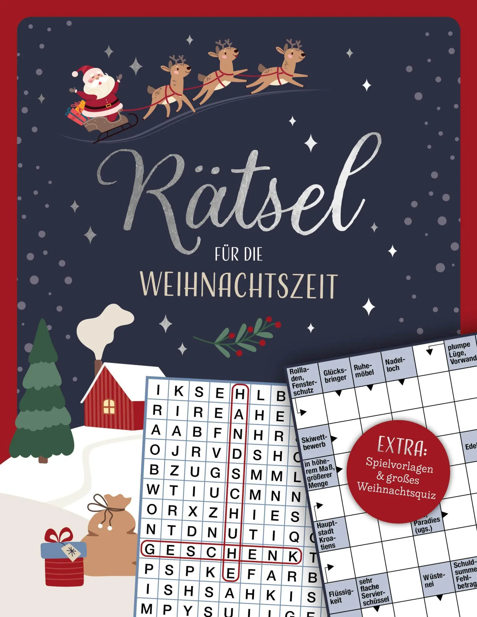 Cover: 9783625197867 | Rätsel für die Weihnachtszeit I Rätselbuch für Erwachsene | Buch