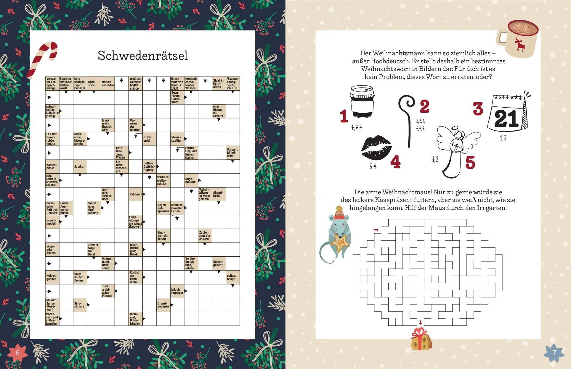 Bild: 9783625197867 | Rätsel für die Weihnachtszeit I Rätselbuch für Erwachsene | Buch