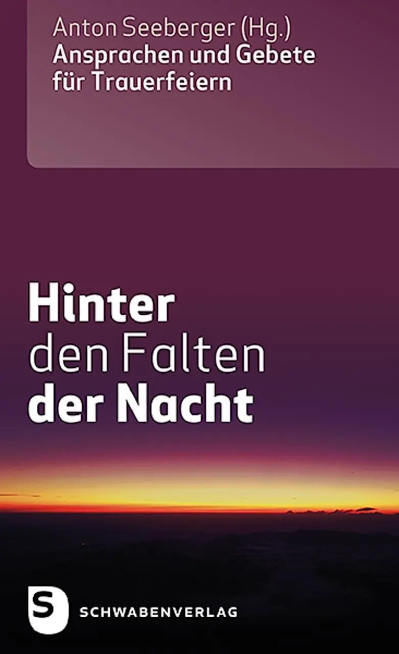 Cover: 9783796617867 | Hinter den Falten der Nacht | Ansprachen und Gebete für Trauerfeiern
