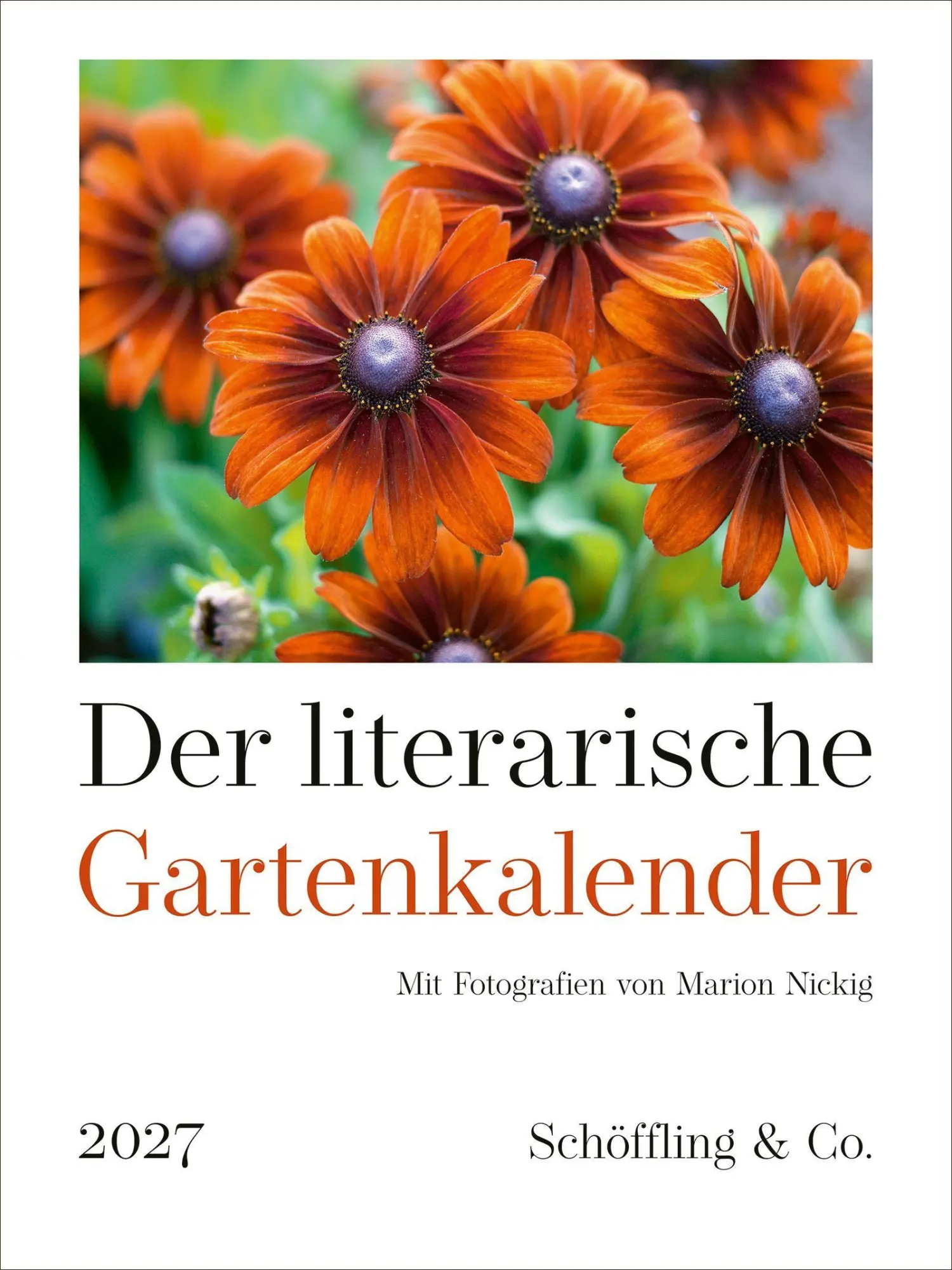Cover: 9783895617867 | Der literarische Gartenkalender 2027 | Julia Bachstein | Kalender