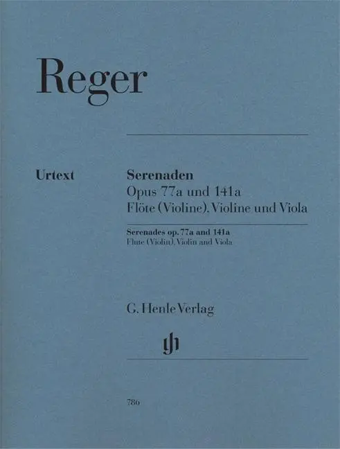Cover: 9790201807867 | Serenaden Opus 77a Und 141a | Max Reger | Taschenbuch | Buch | Deutsch