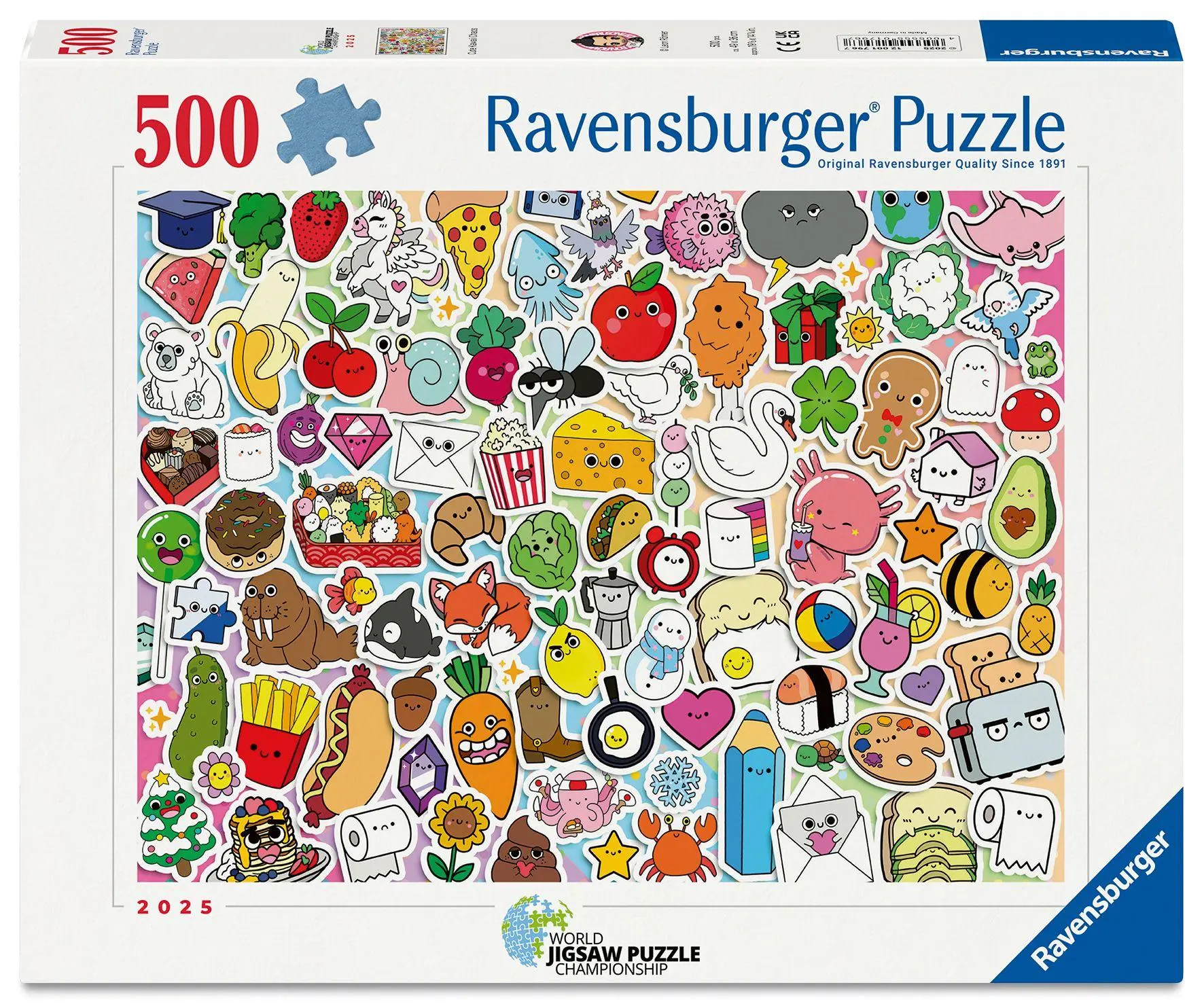 Cover: 4005555017967 | Erwachsenenpuzzle 500 Teile - Niedliches Kawaii Chaos | Spiel | 2026