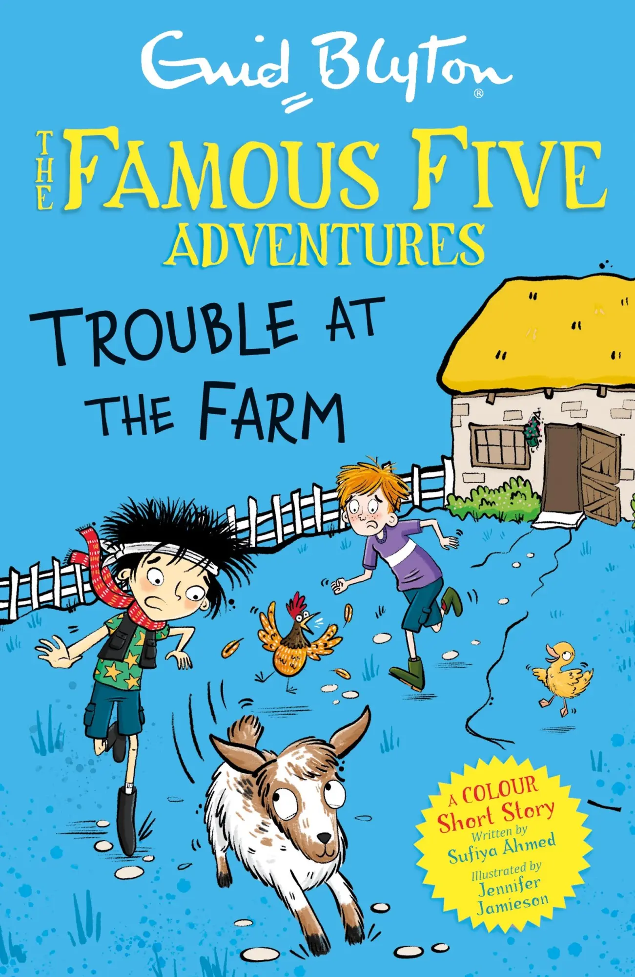 Cover: 9781444977967 | Famous Five Colour Short Stories: Trouble at the Farm | Blyton (u. a.)