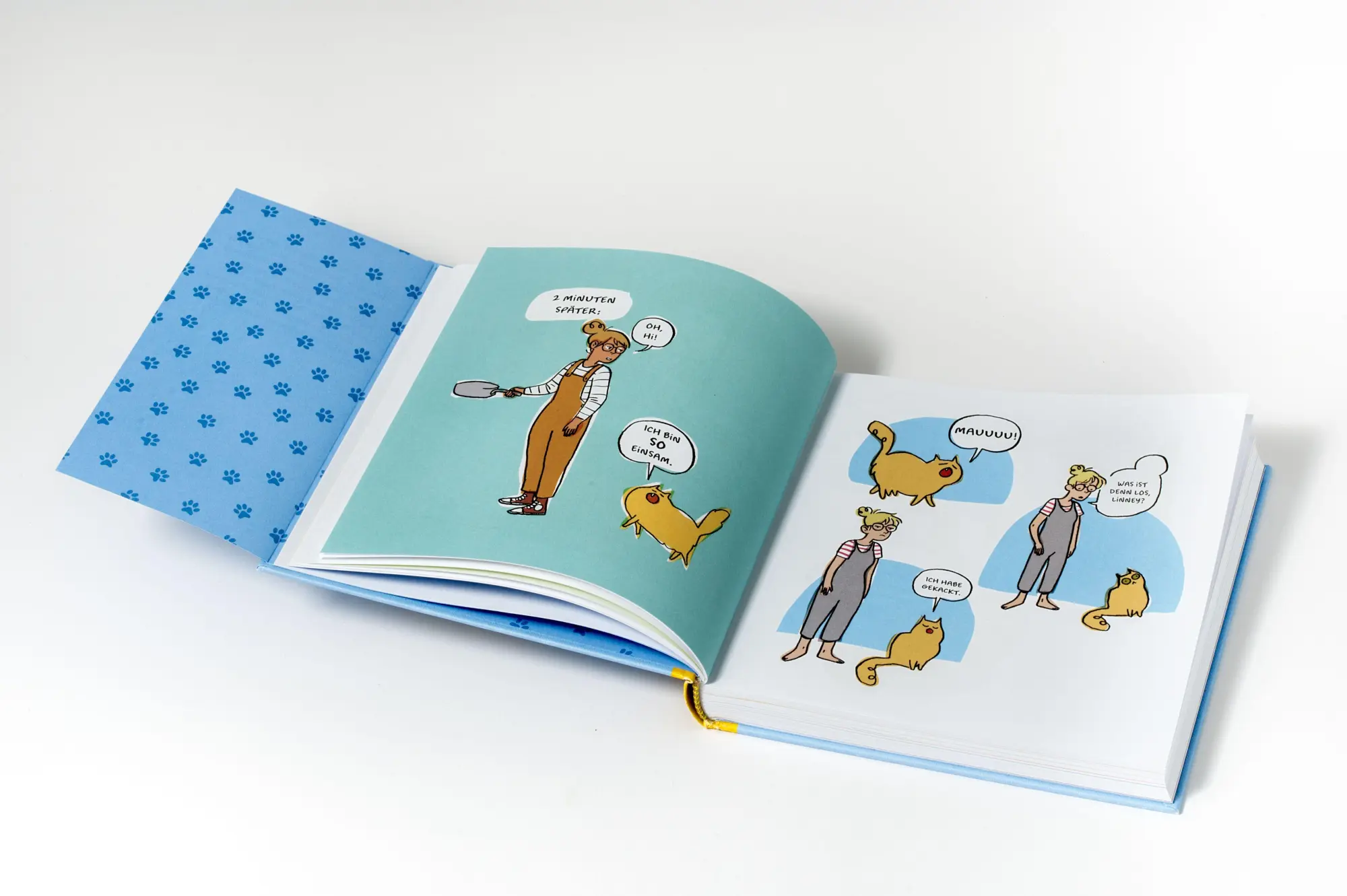 Bild: 9783442317967 | Schon wieder Trockenfutter? | Eine Hauskatze packt aus | Lucy Knisley