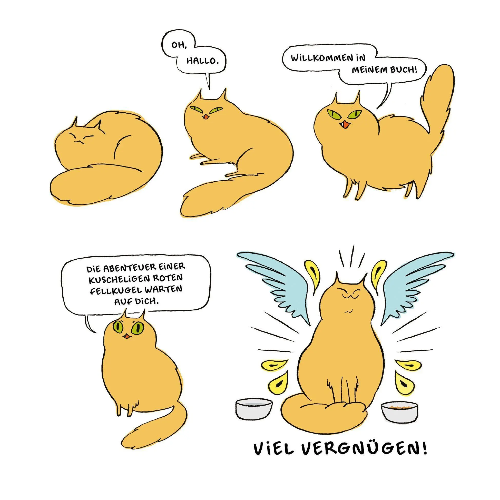 Bild: 9783442317967 | Schon wieder Trockenfutter? | Eine Hauskatze packt aus | Lucy Knisley