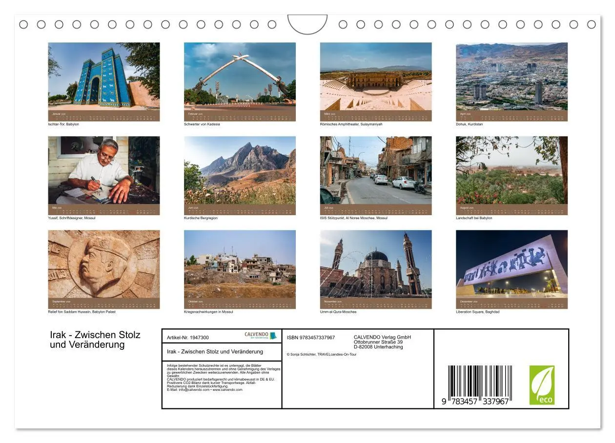 Bild: 9783457337967 | Irak - Zwischen Stolz und Veränderung (Wandkalender 2026 DIN A4...