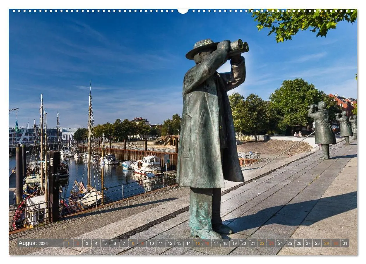 Bild: 9783457647967 | Bremen-Nord - maritim und angenehm (Wandkalender 2026 DIN A2 quer),...