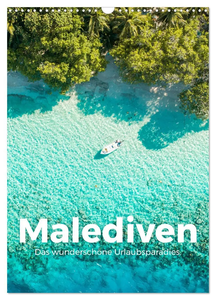 Cover: 9783516357967 | Malediven - Das wunderschöne Urlaubsparadies. (Wandkalender 2026...