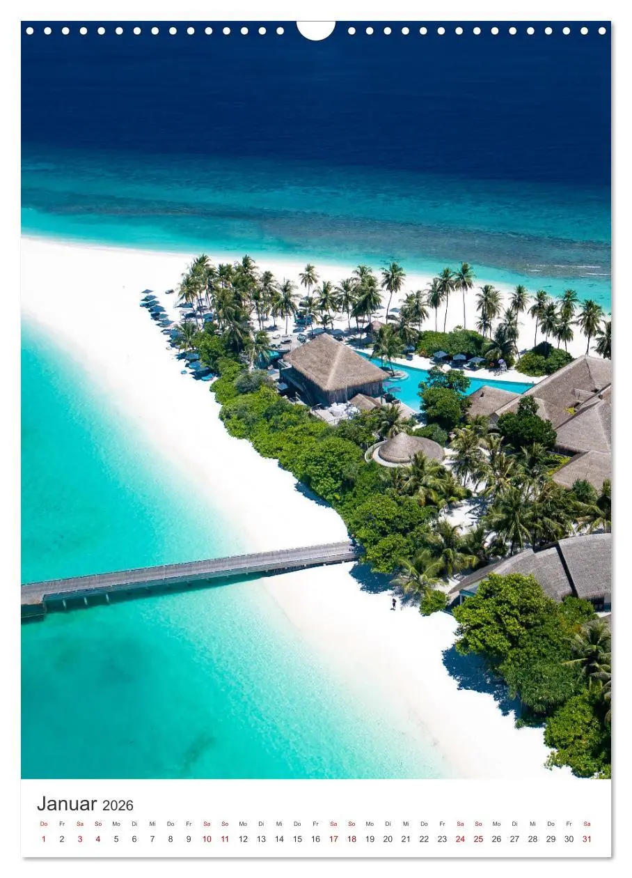 Bild: 9783516357967 | Malediven - Das wunderschöne Urlaubsparadies. (Wandkalender 2026...