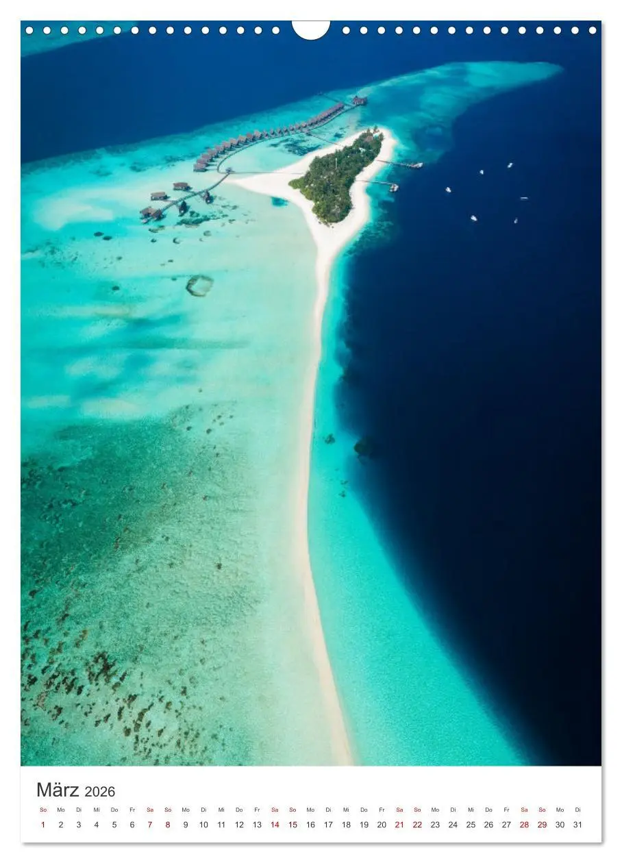 Bild: 9783516357967 | Malediven - Das wunderschöne Urlaubsparadies. (Wandkalender 2026...