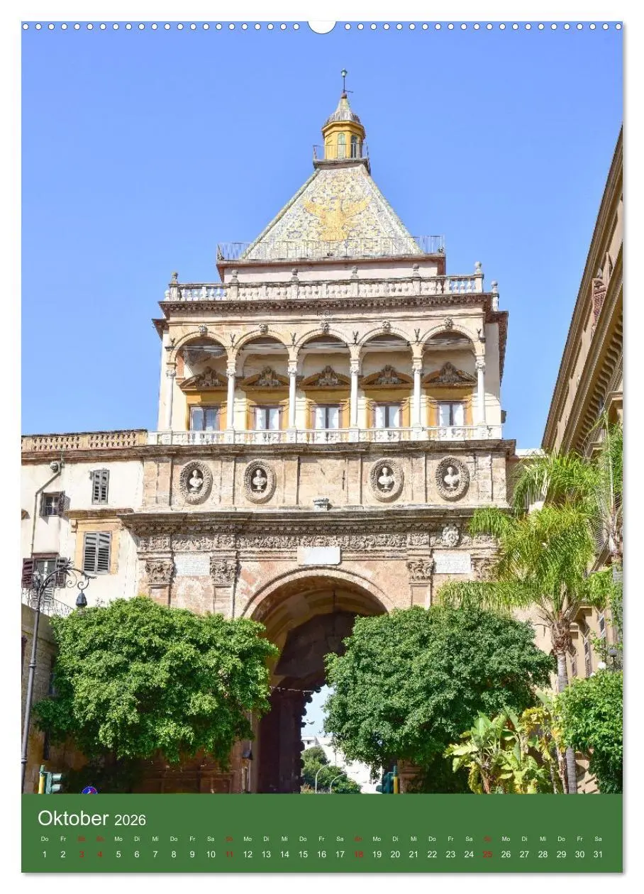 Bild: 9783516597967 | Spaziergang durch Palermo (Wandkalender 2026 DIN A2 hoch), CALVENDO...