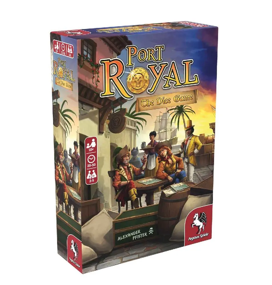Cover: 4250231738067 | Port Royal The Dice Game (English Edition) | Alexander Pfister | Spiel