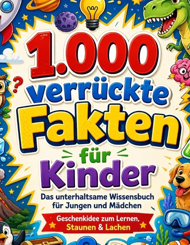 1.000 verrückte Fakten für Kinder