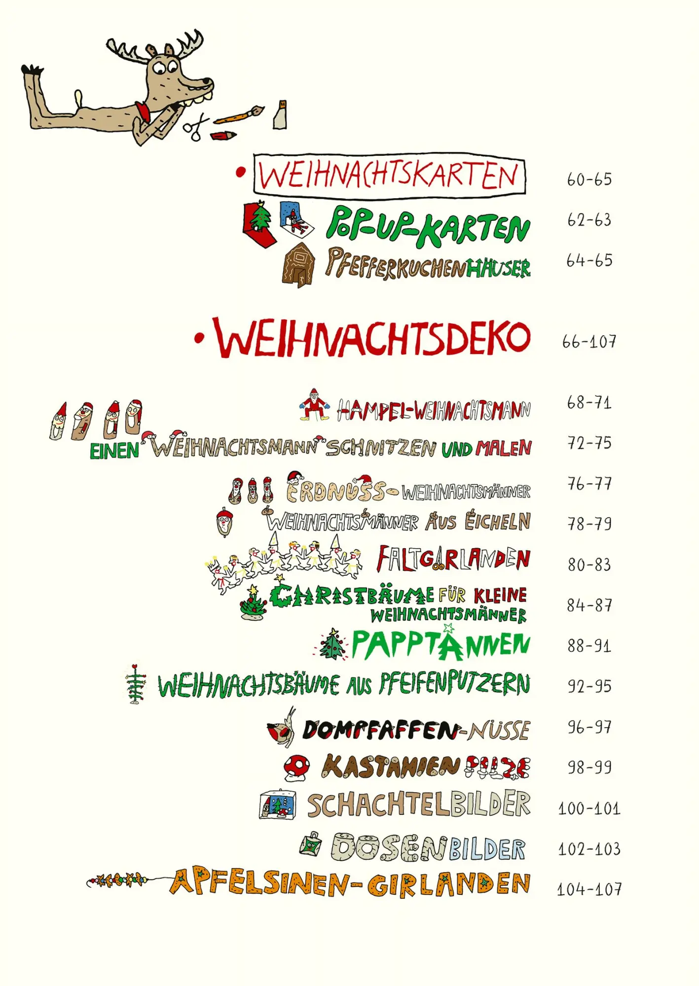 Bild: 9783446268067 | Wir basteln uns durch den Advent | Rentier Ole hilft | Anna Fiske