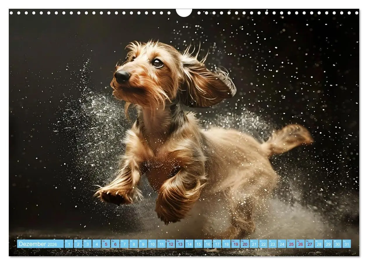 Bild: 9783457398067 | Hunde und Wasser (Wandkalender 2026 DIN A3 quer), CALVENDO...