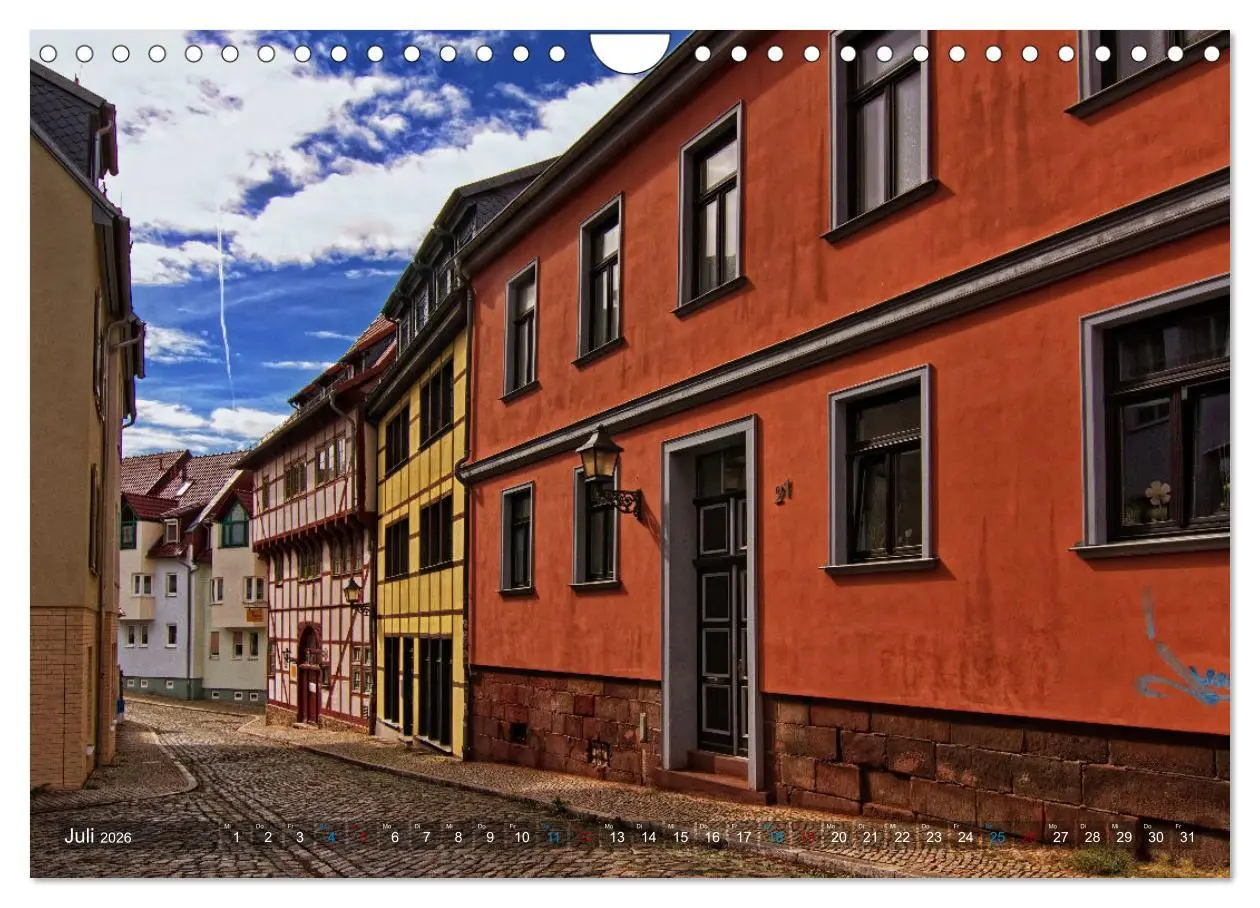 Bild: 9783457538067 | Stadtansichten Nordhausen (Wandkalender 2026 DIN A4 quer), CALVENDO...