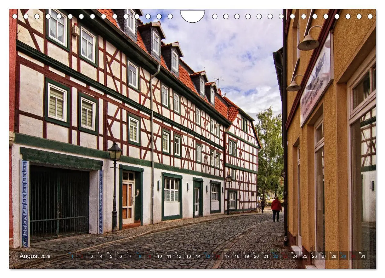 Bild: 9783457538067 | Stadtansichten Nordhausen (Wandkalender 2026 DIN A4 quer), CALVENDO...