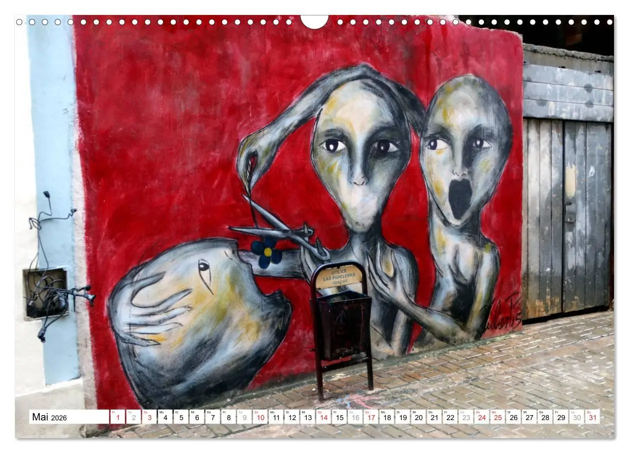 Bild: 9783457918067 | Gesichter Kubas - Havanna Graffiti (Wandkalender 2026 DIN A3 quer),...