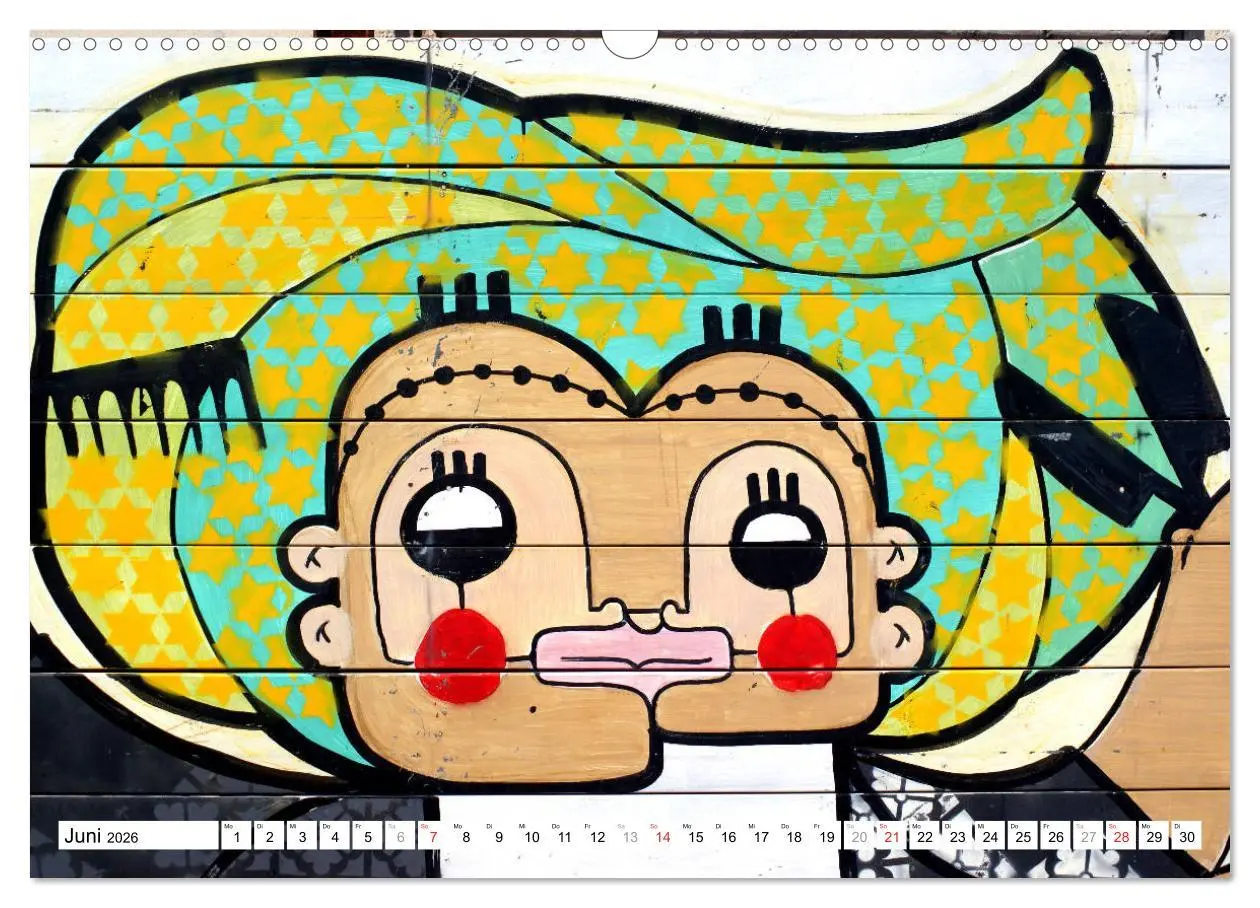 Bild: 9783457918067 | Gesichter Kubas - Havanna Graffiti (Wandkalender 2026 DIN A3 quer),...