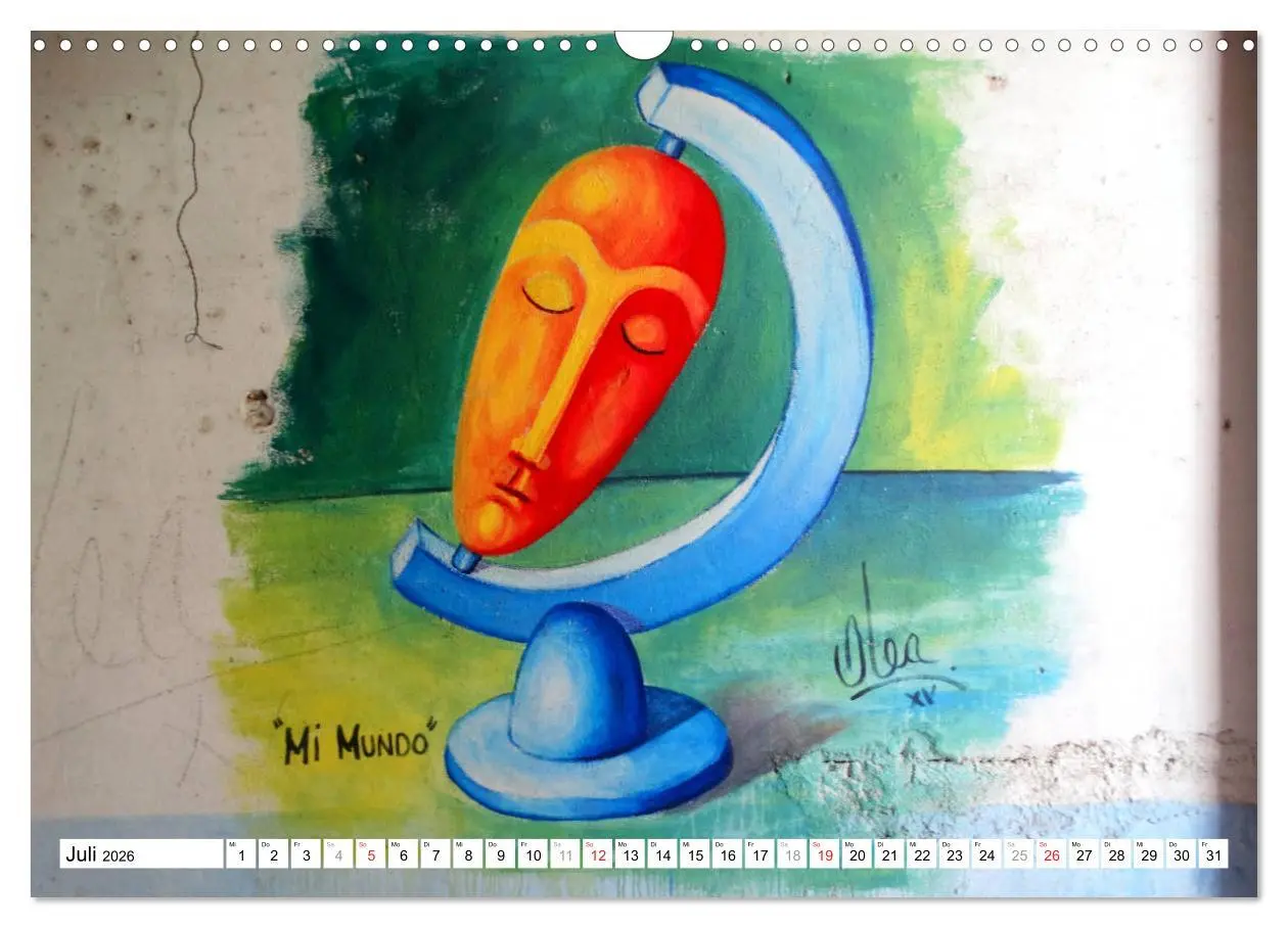 Bild: 9783457918067 | Gesichter Kubas - Havanna Graffiti (Wandkalender 2026 DIN A3 quer),...