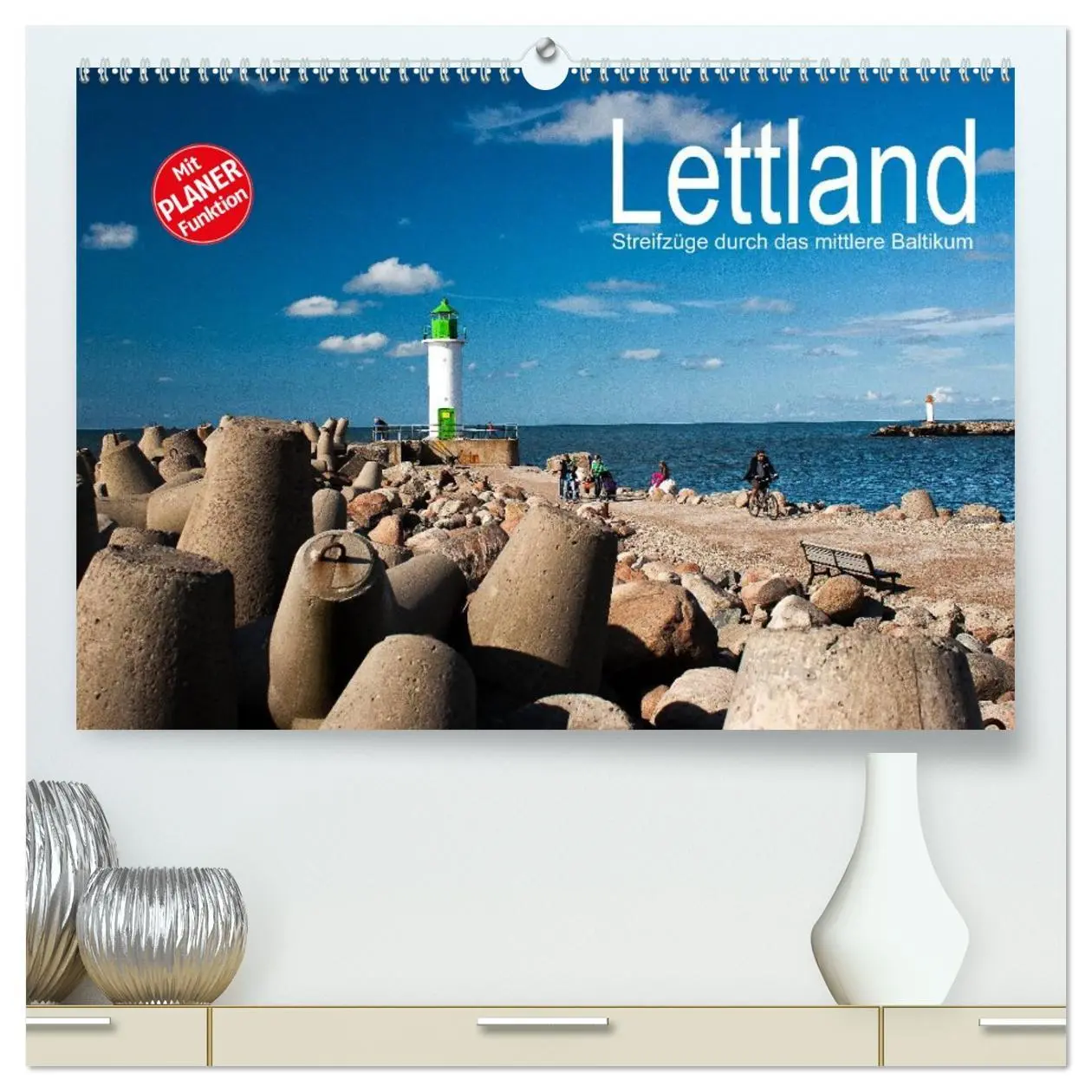 Cover: 9783516008067 | Lettland - Streifzüge durch das mittlere Baltikum (hochwertiger...
