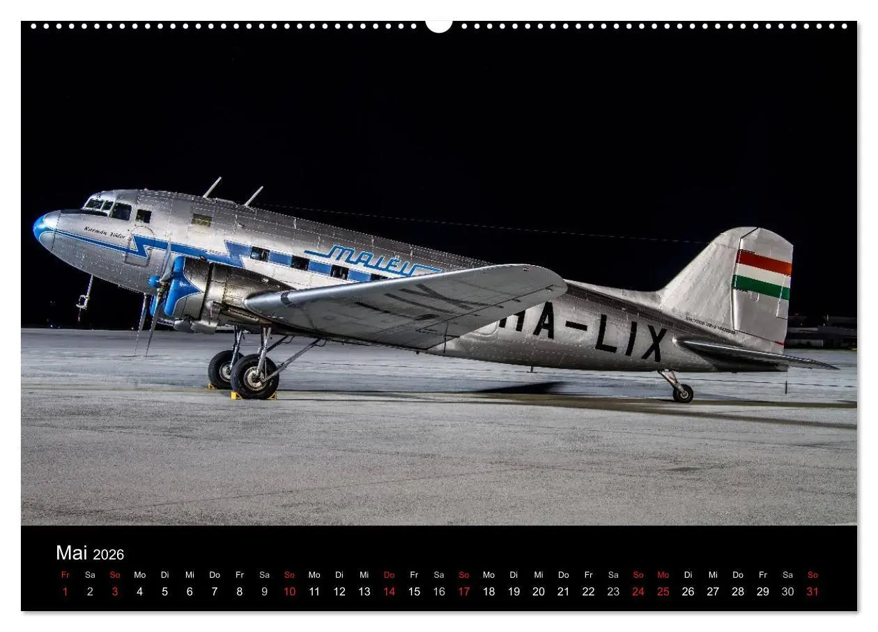 Bild: 9783516178067 | Welt der Flugzeuge (Wandkalender 2026 DIN A2 quer), CALVENDO...