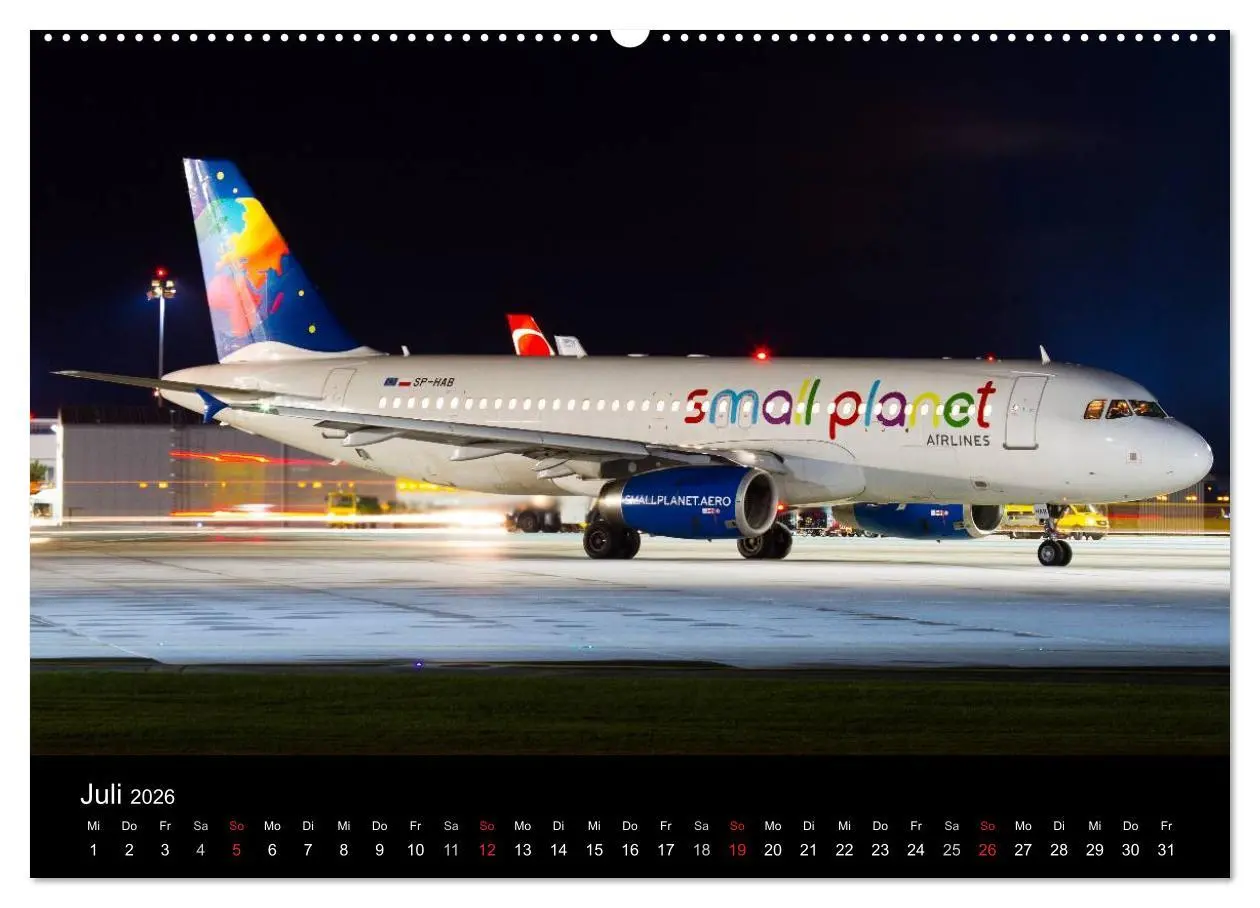 Bild: 9783516178067 | Welt der Flugzeuge (Wandkalender 2026 DIN A2 quer), CALVENDO...