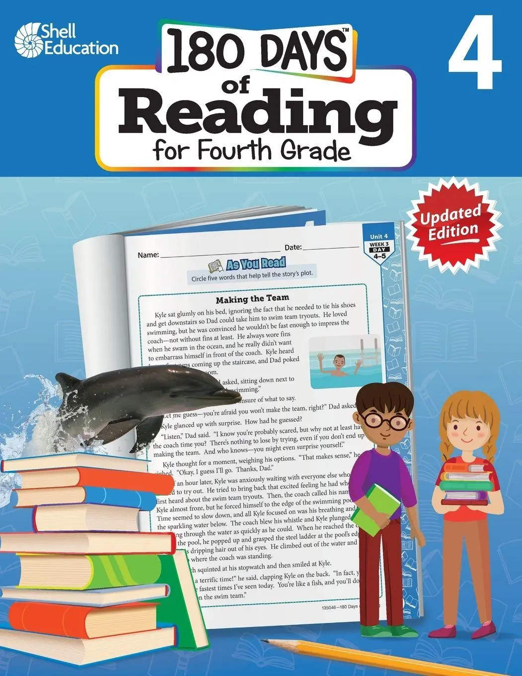 Cover: 9798765918067 | 180 Days | Reading for Fourth Grade, 2nd Edition | Ed. (u. a.) | Buch