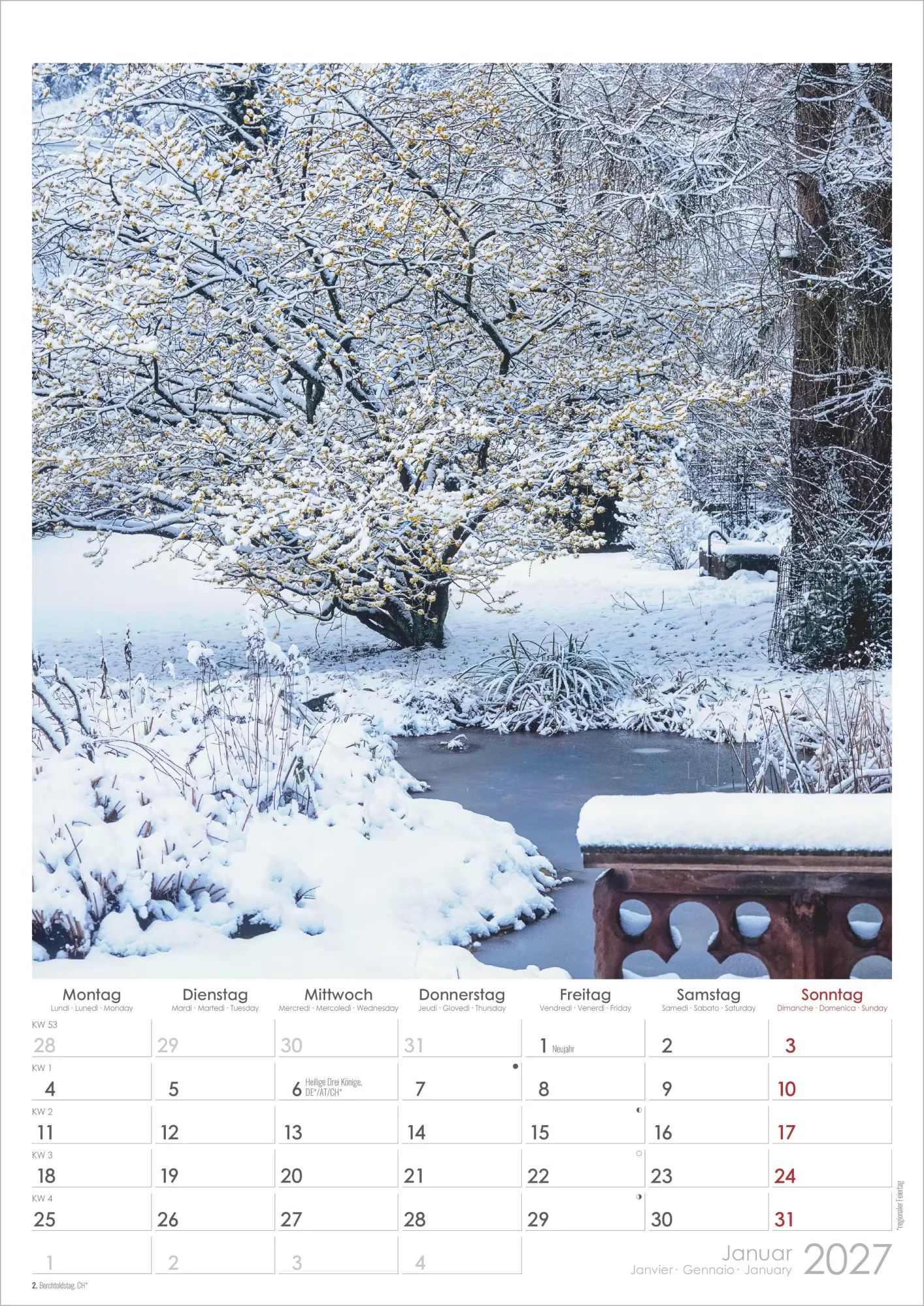 Bild: 4069095018167 | Traumgärten 2027 | Neumann Verlage GmbH &amp; Co KG | Kalender | 14 S.