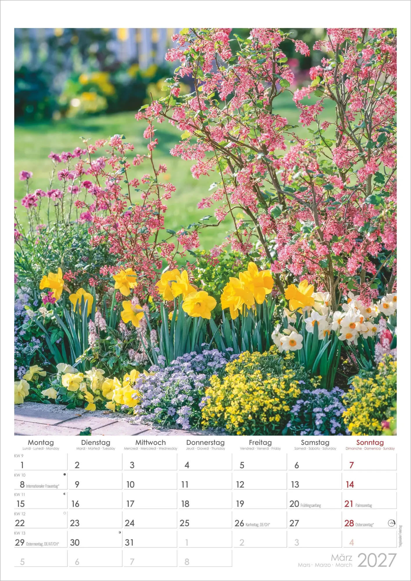 Bild: 4069095018167 | Traumgärten 2027 | Neumann Verlage GmbH &amp; Co KG | Kalender | 14 S.