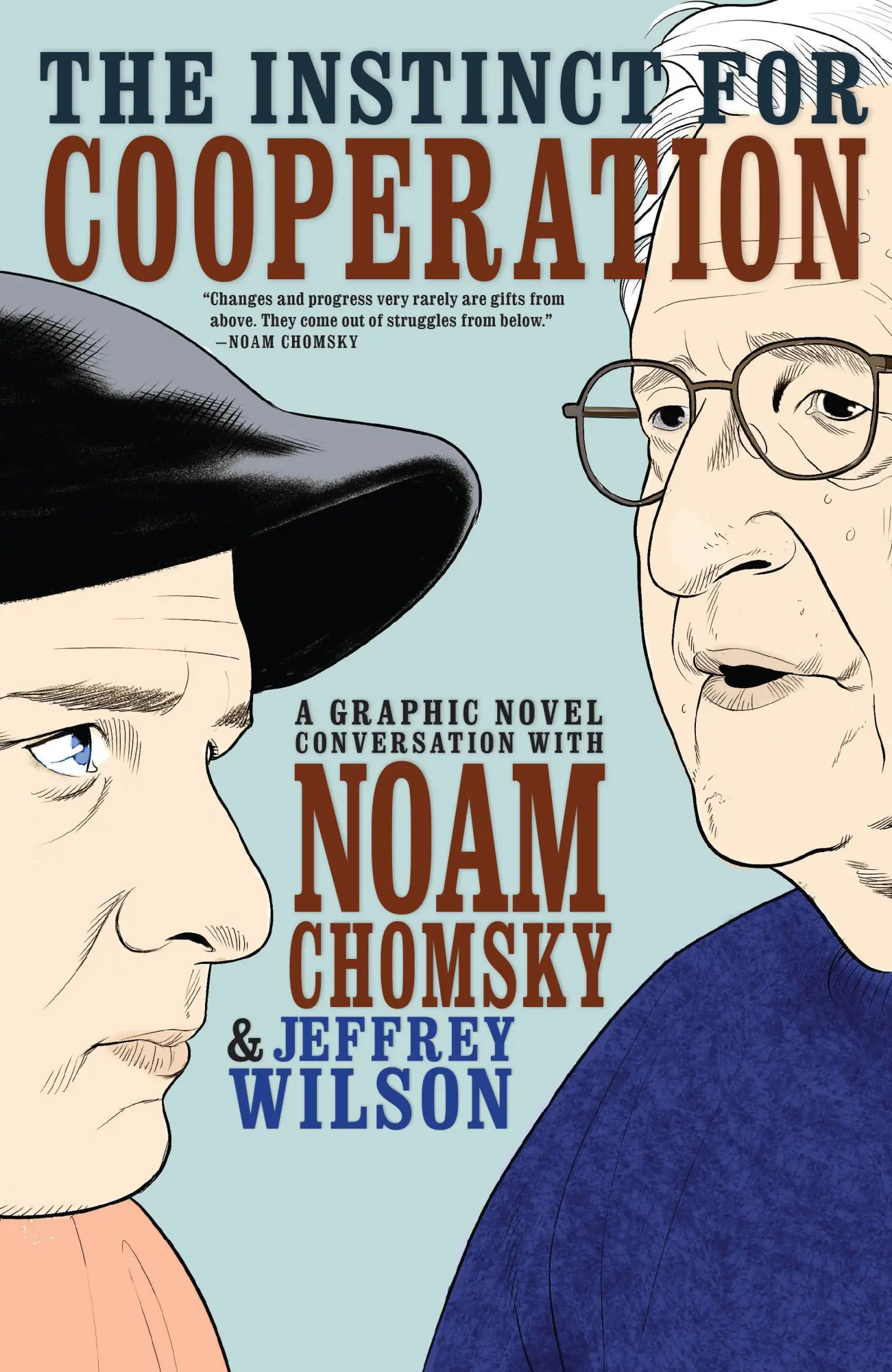 Cover: 9781609808167 | The Instinct for Cooperation: A Graphic Novel Conversation with...