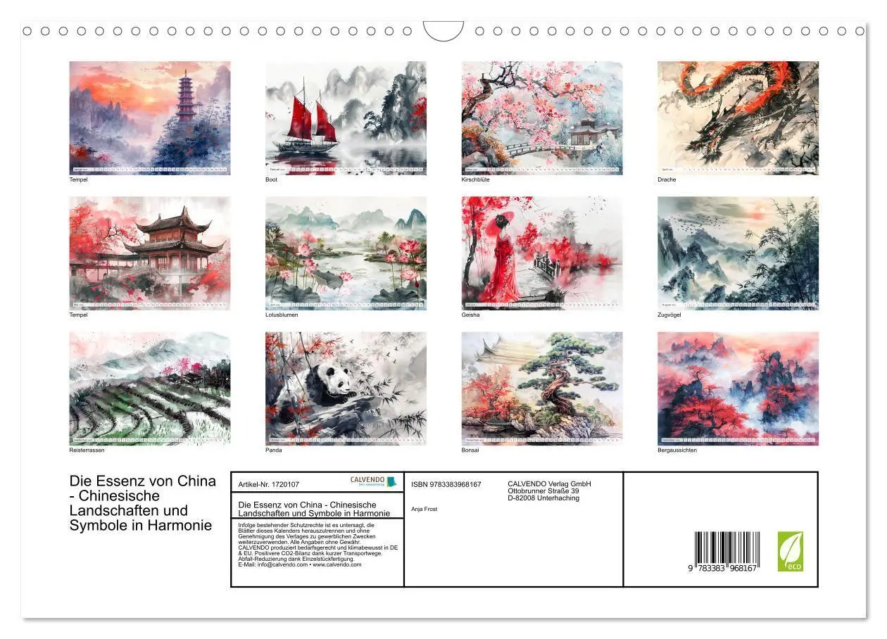 Bild: 9783383968167 | Die Essenz von China - Chinesische Landschaften und Symbole in...
