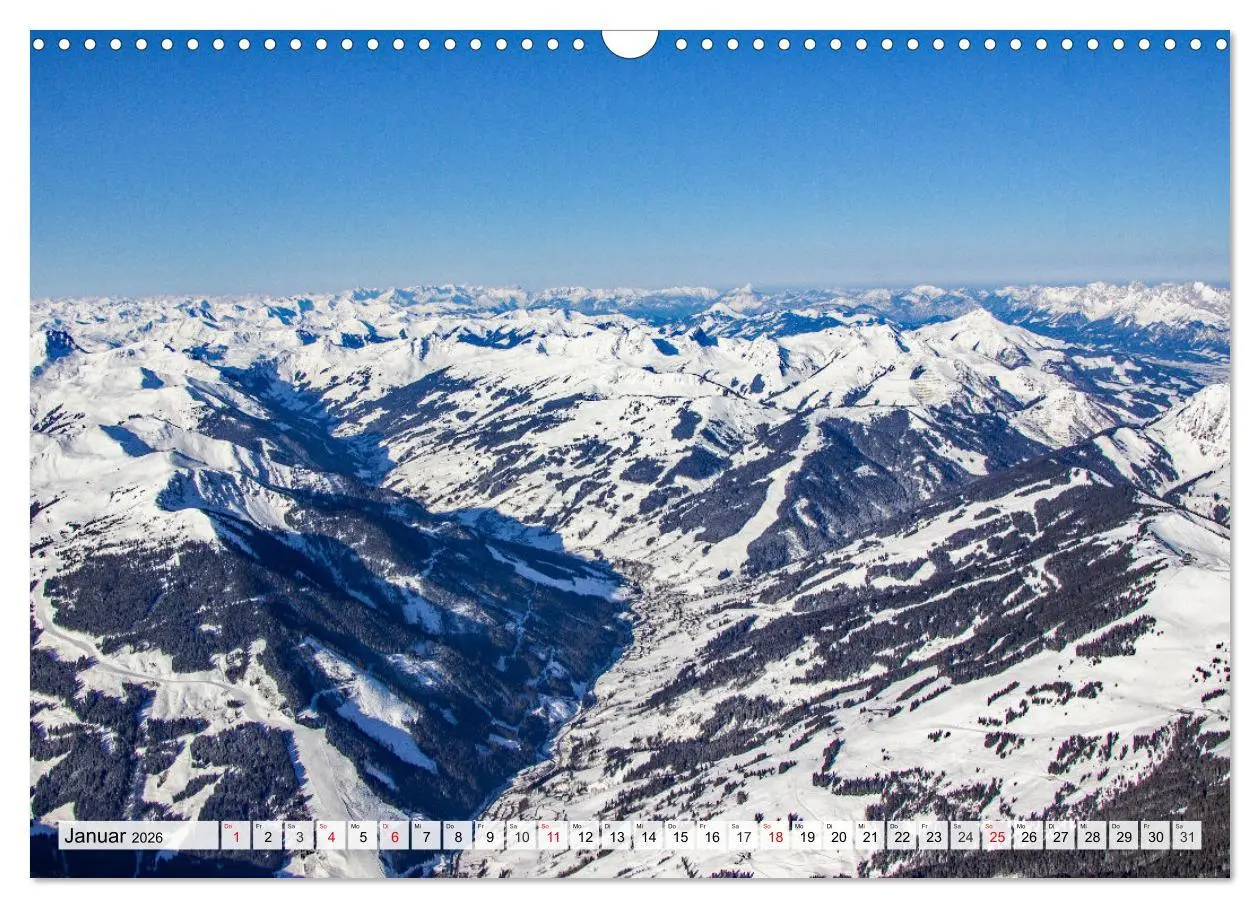 Bild: 9783457458167 | Grüße aus Saalbach (Wandkalender 2026 DIN A3 quer), CALVENDO...