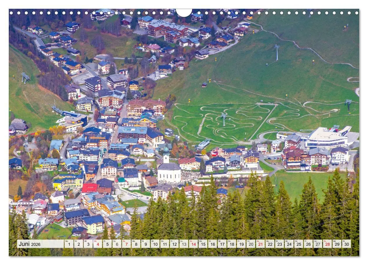 Bild: 9783457458167 | Grüße aus Saalbach (Wandkalender 2026 DIN A3 quer), CALVENDO...