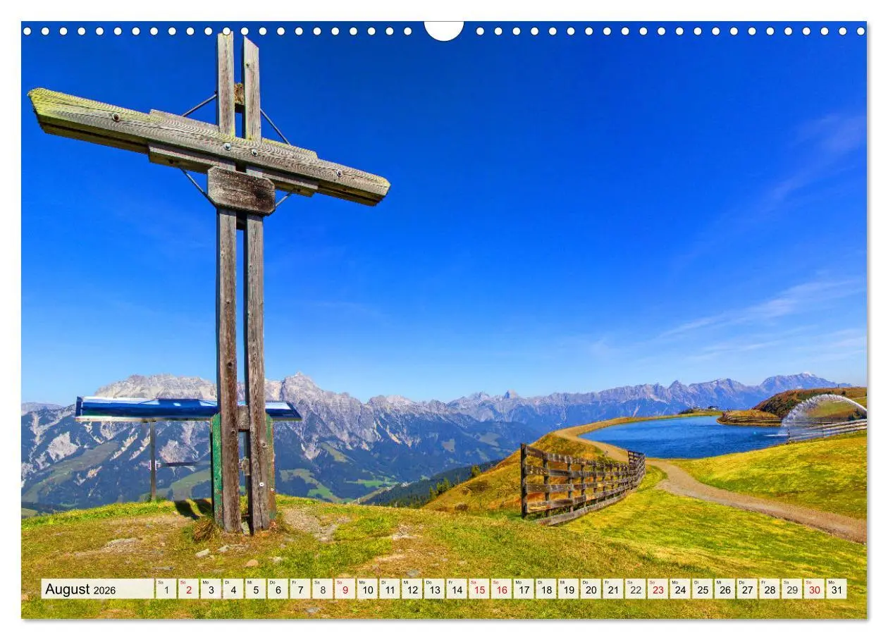 Bild: 9783457458167 | Grüße aus Saalbach (Wandkalender 2026 DIN A3 quer), CALVENDO...