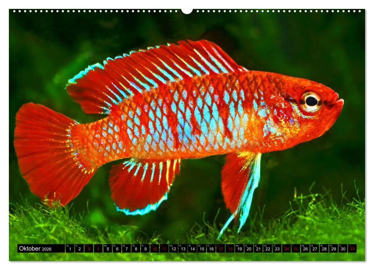 Bild: 9783457528167 | Beliebte Fische der Welt (Wandkalender 2026 DIN A2 quer), CALVENDO...