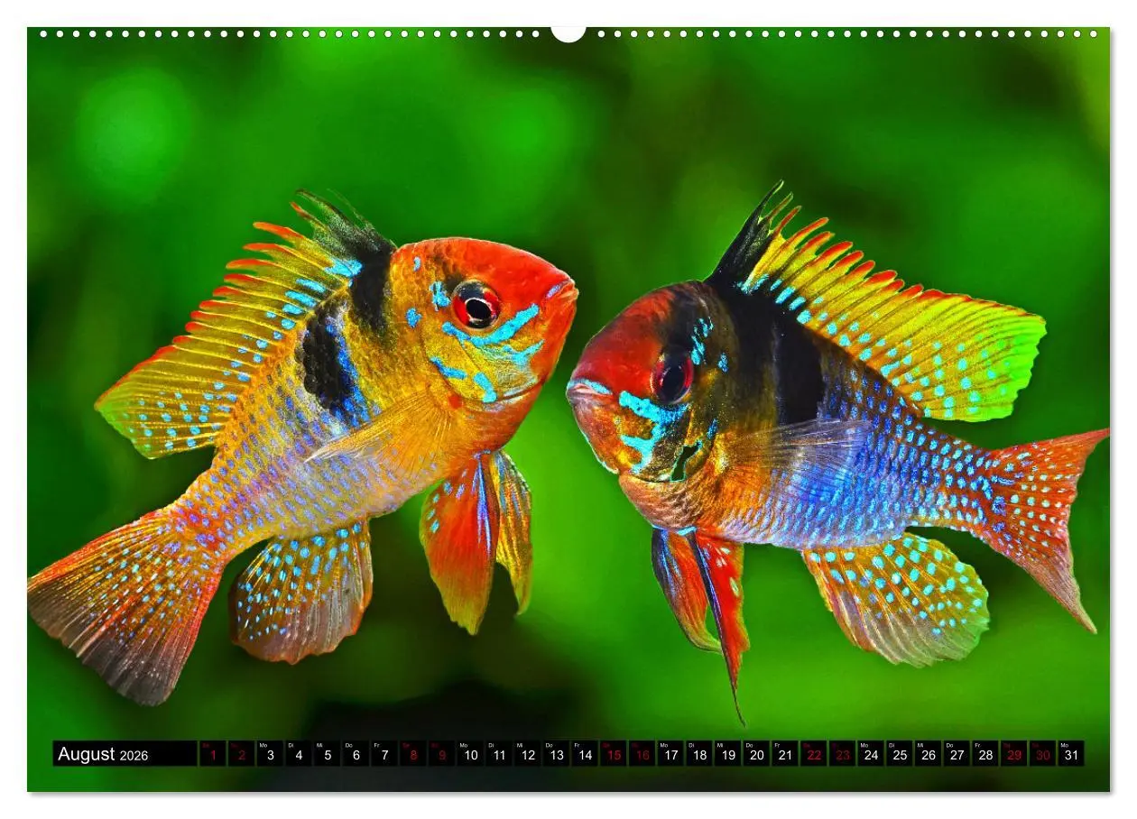 Bild: 9783457528167 | Beliebte Fische der Welt (Wandkalender 2026 DIN A2 quer), CALVENDO...