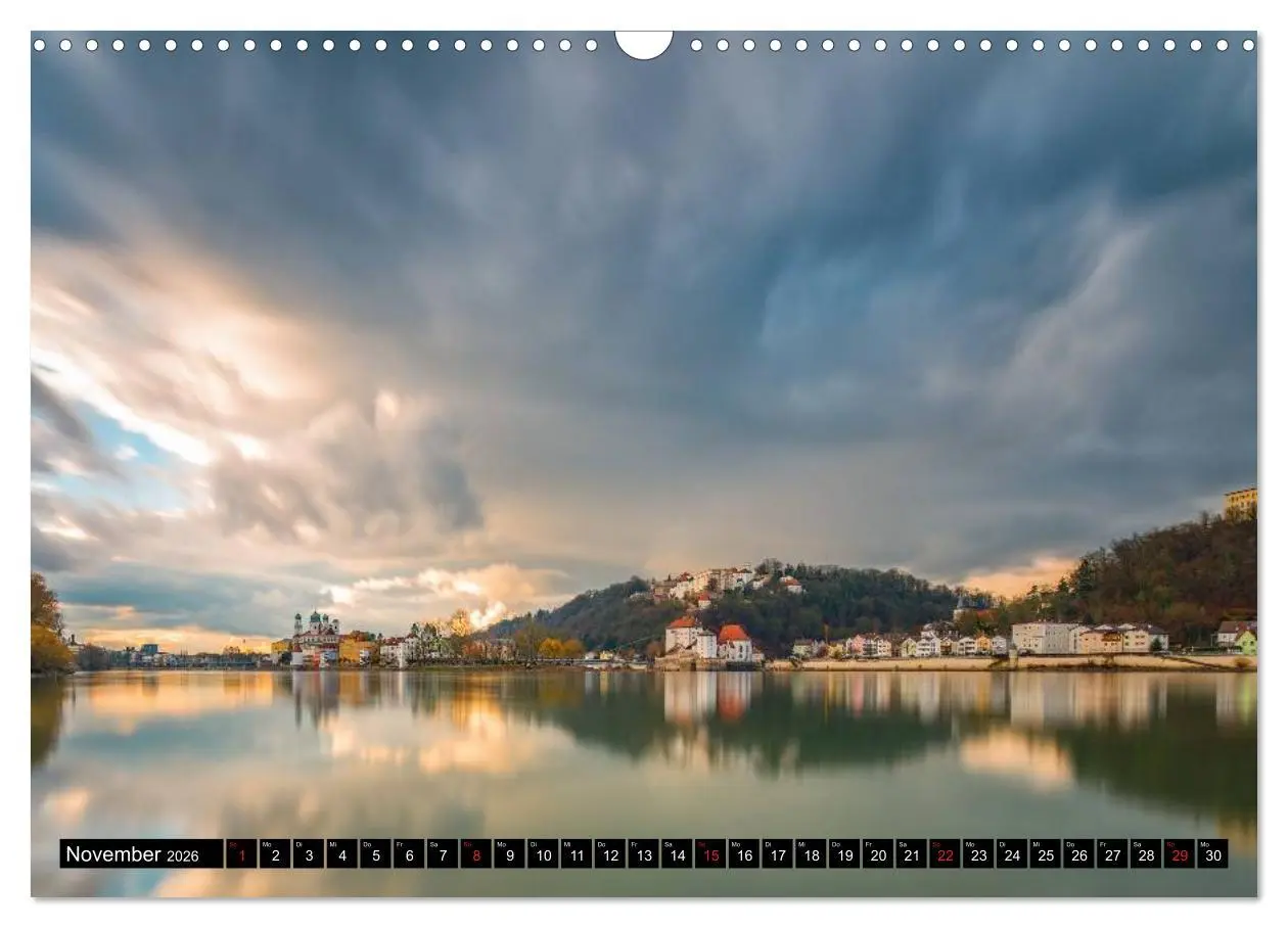 Bild: 9783457838167 | Passau, das Venedig Bayerns (Wandkalender 2026 DIN A3 quer),...